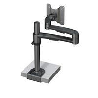 Hold Monitor Arm 15 - 1×14 kg, bord &lt; 31 mm, svart